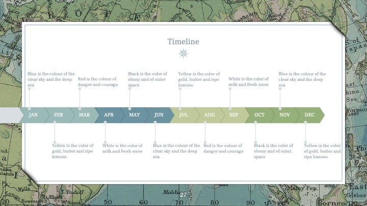 Vintage Geography Slides - slide 27