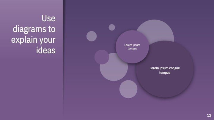 Professional Purple Slides - slide 12