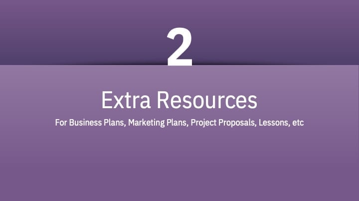 Professional Purple Slides - slide 26