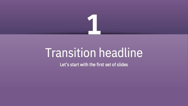 Professional Purple Slides - slide 5