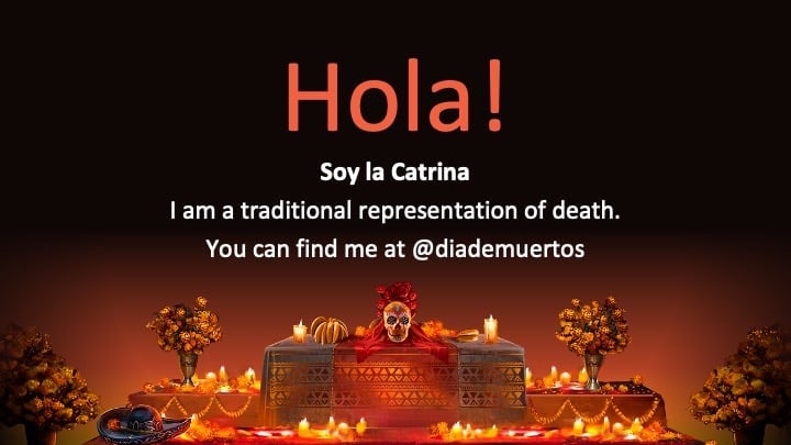 Plantillas para el Día de los Muertos - diapositiva 2