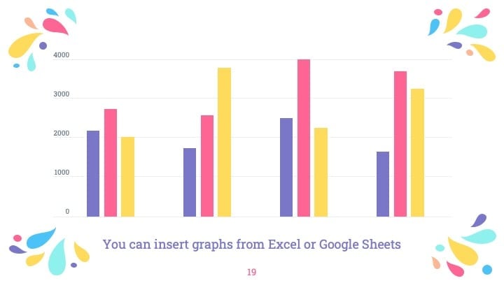 Colorful Organic Slides - slide 19