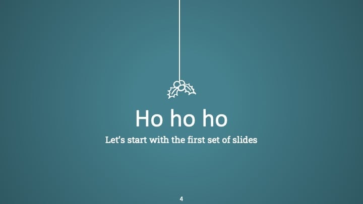 ほっこりクリスマススライド - slide 4