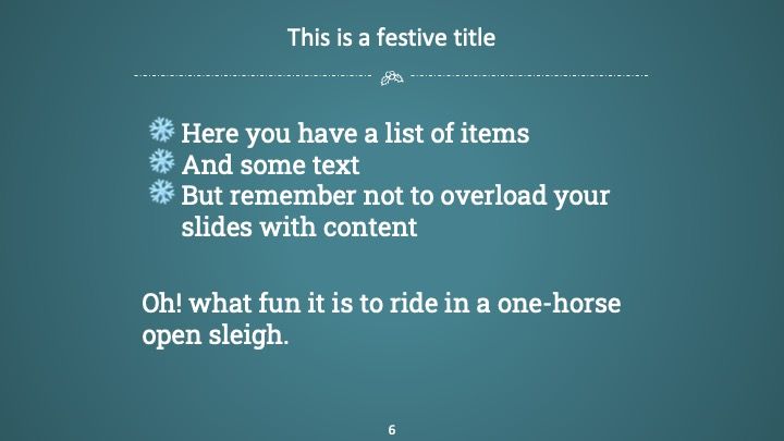 Cozy Christmas - slide 6