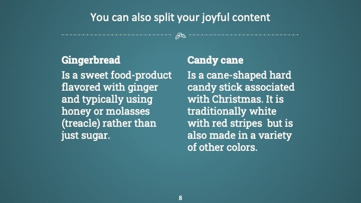 Cozy Christmas Slides - slide 8