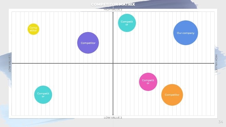 Slide dengan Coretan Kuas Berwarna - slide 34