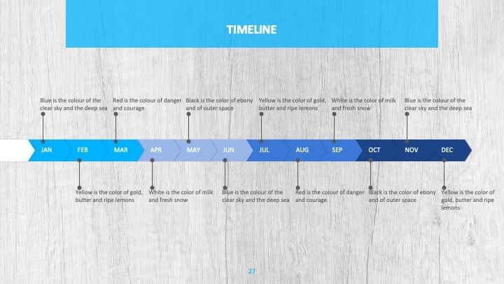 Slide Profesional Bernuansa Biru - slide 27