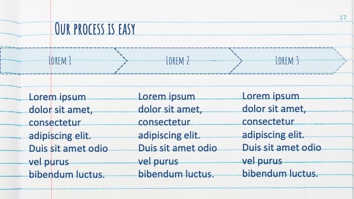 Slides de Caderno de Composição - deslizar 17