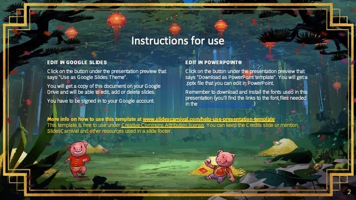 Chinese New Year 2019 (The Pig) Slides - slide 2