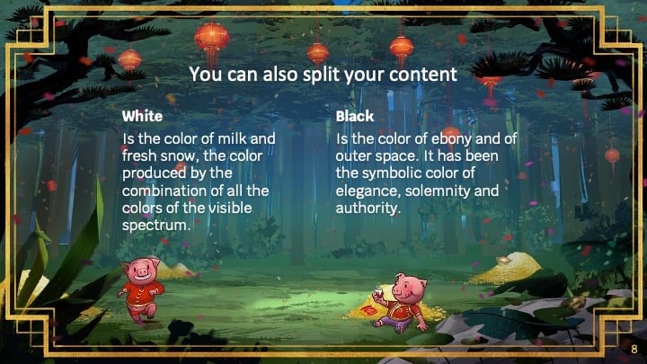 Chinese New Year 2019 (The Pig) Slides - slide 8