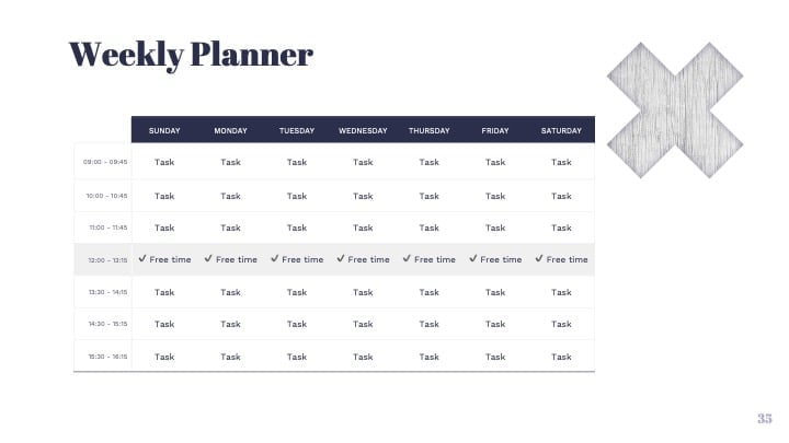 Big X Design Slides - slide 35