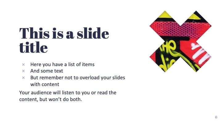 Big X Design Slides - slide 6