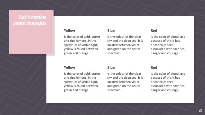 Beautiful Pink Patterns Slides - slide 18