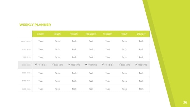 Slide Sederhana Berwarna-warni - slide 36