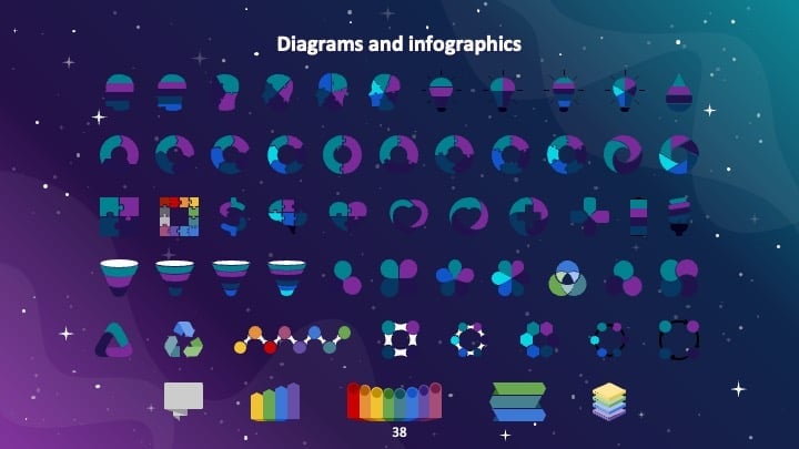 Galaxy Drawings Slides - slide 38