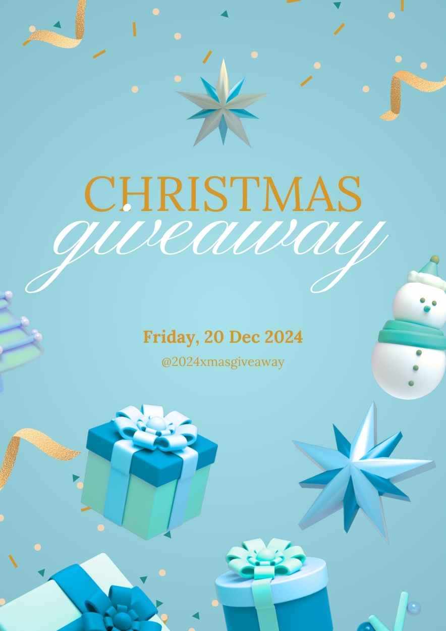 3D Christmas Giveaway Poster - slide 2