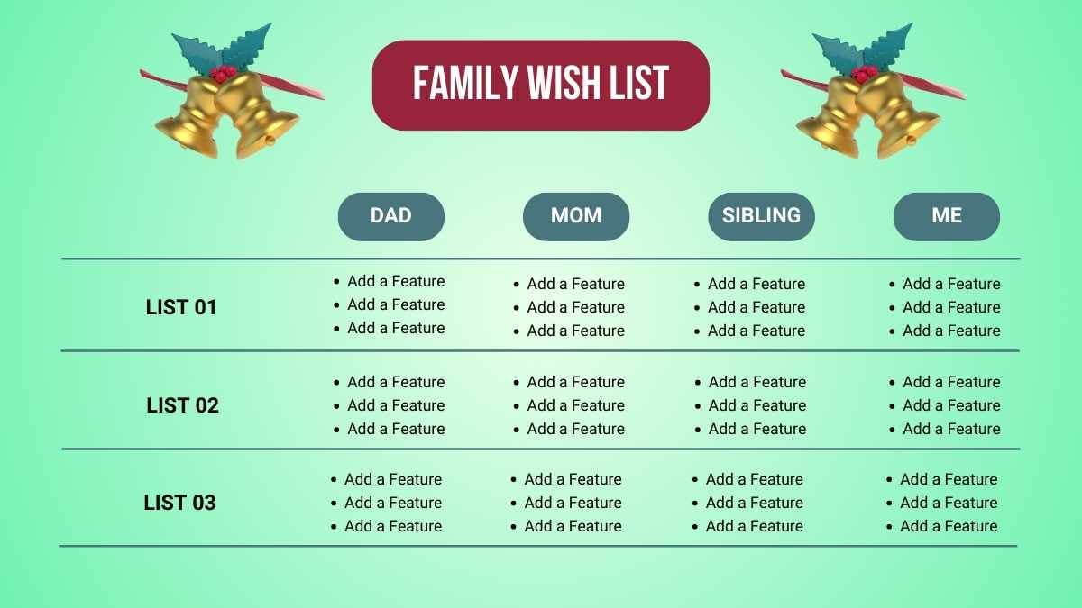 Slide Daftar Impian Natal 3D yang Mengagumkan - slide 13