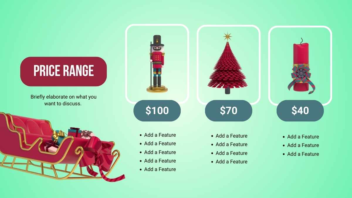 3D Christmas Wishlist Slides - slide 9