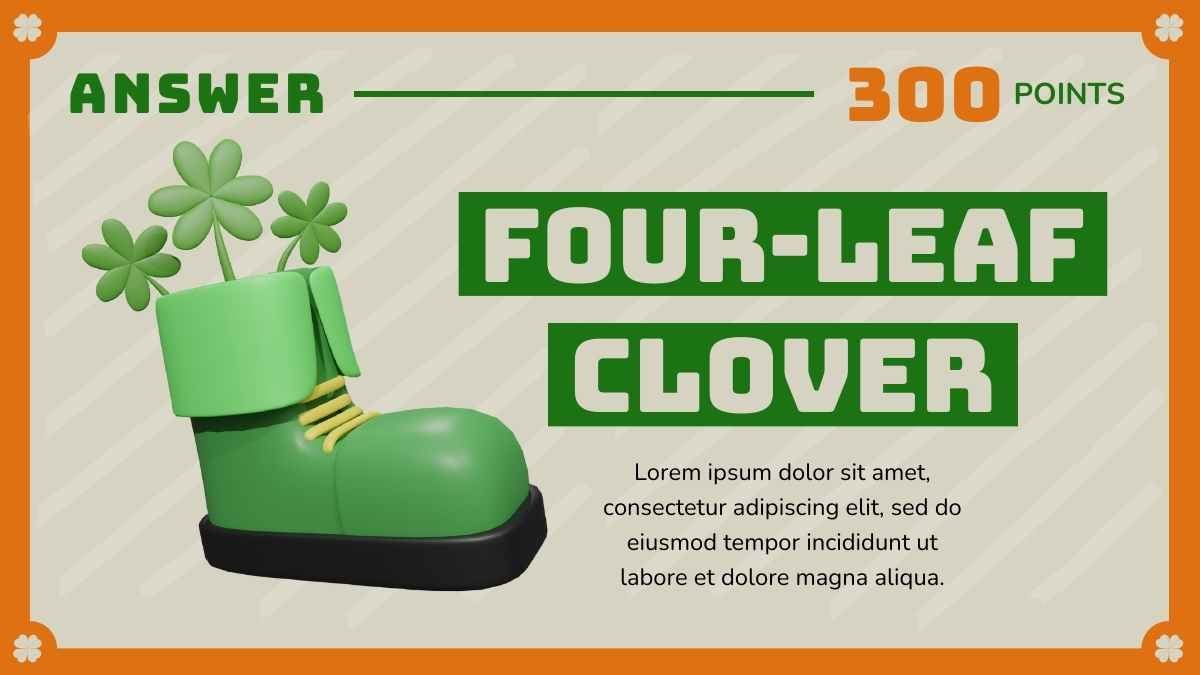 3D Illustrated St. Patrick's Day Jeopardy - slide 10