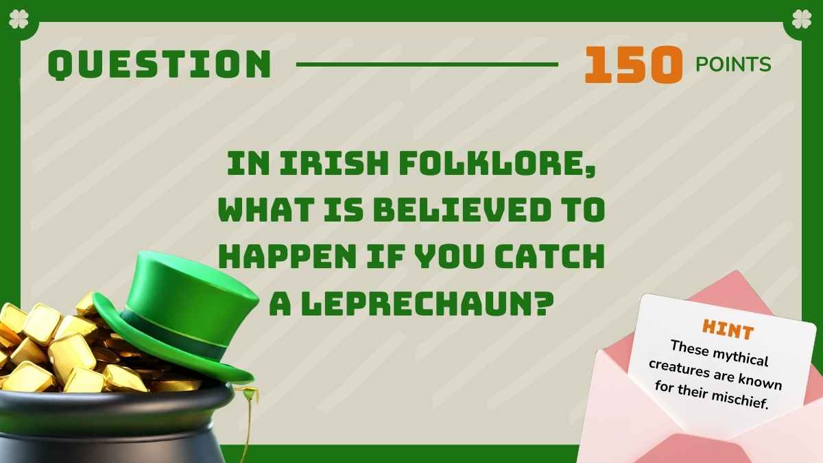 Jeopardy de San Patricio Ilustrado en 3D - diapositiva 12