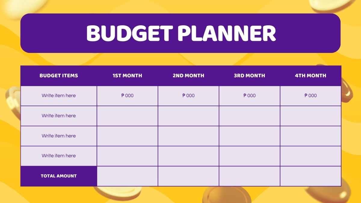 3D Monthly Saving Plan Slides - diapositiva 7