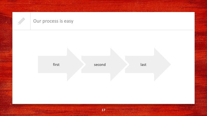 Red Creative Slides - slide 17