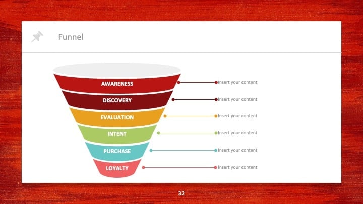 Slides Criativos Vermelhos - deslizar 32