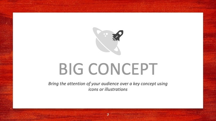 Red Creative Slides - slide 7