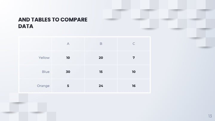 Slide Bisnis Geometris Putih - slide 13