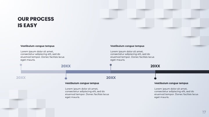 Slide Bisnis Geometris Putih - slide 17