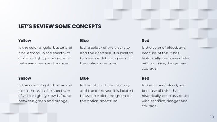 Slide Bisnis Geometris Putih - slide 18