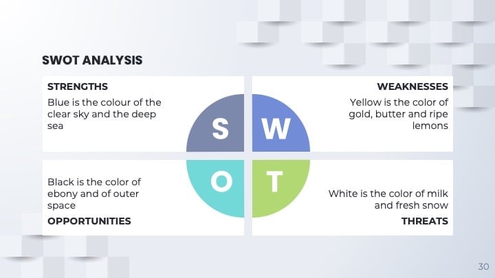 Slide Bisnis Geometris Putih - slide 30