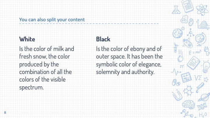 Science Drawings Slides - slide 8