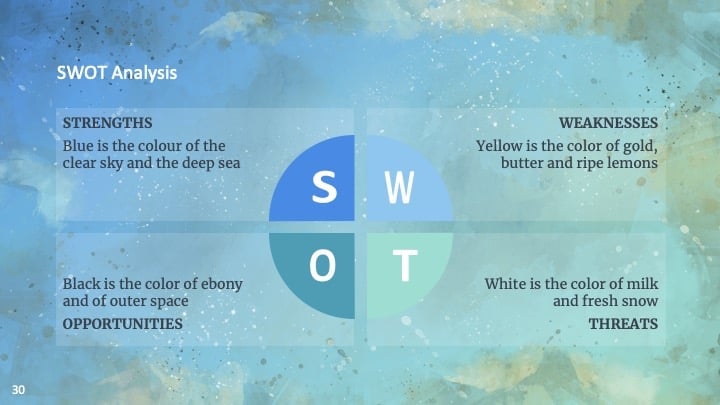 Slides de Aquarelas da Natureza - deslizar 30