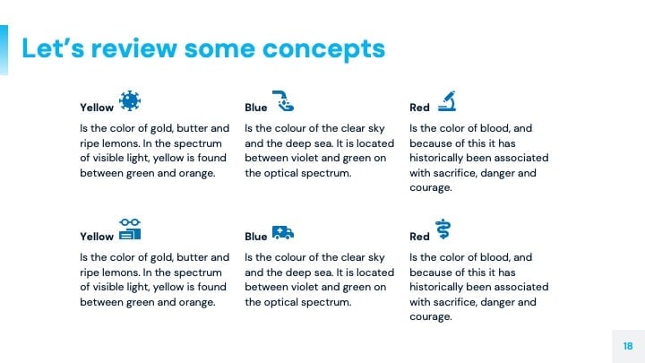 Slide Medis Minimal yang Informatif - slide 18