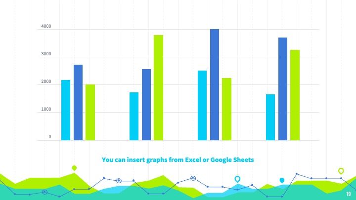 Colorful Stats Slides - slide 19