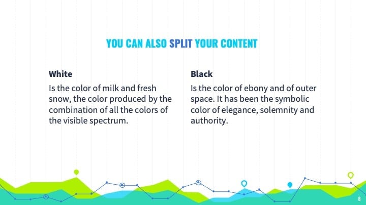 Colorful Stats Slides - slide 8