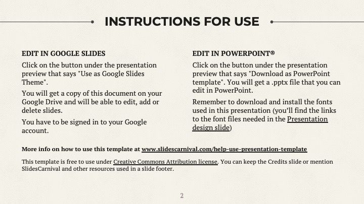 Simple Elegant Slides - slide 2