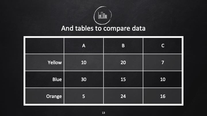 School Blackboard Slides - slide 13