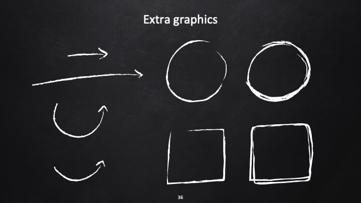 School Blackboard Slides - slide 36