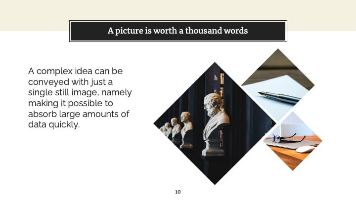 Minimal Formal Slides - slide 10