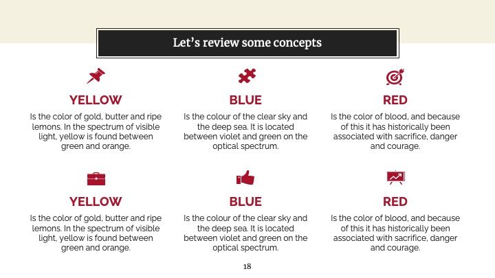 Minimal Formal Slides - slide 18