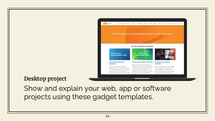 Minimal Formal Slides - slide 22