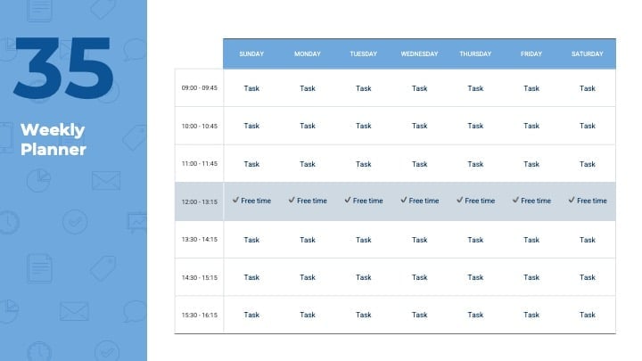 This free corporate presentation template features: - 슬라이드 35