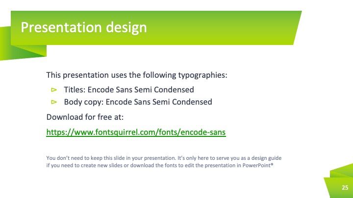 Fitas verdes - slide 25