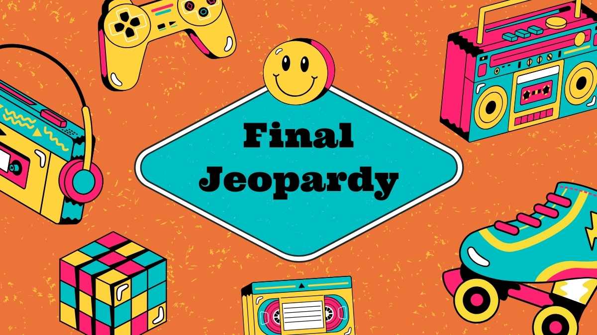 Jeopardy de Fim de Curso dos Anos 90 - deslizar 15