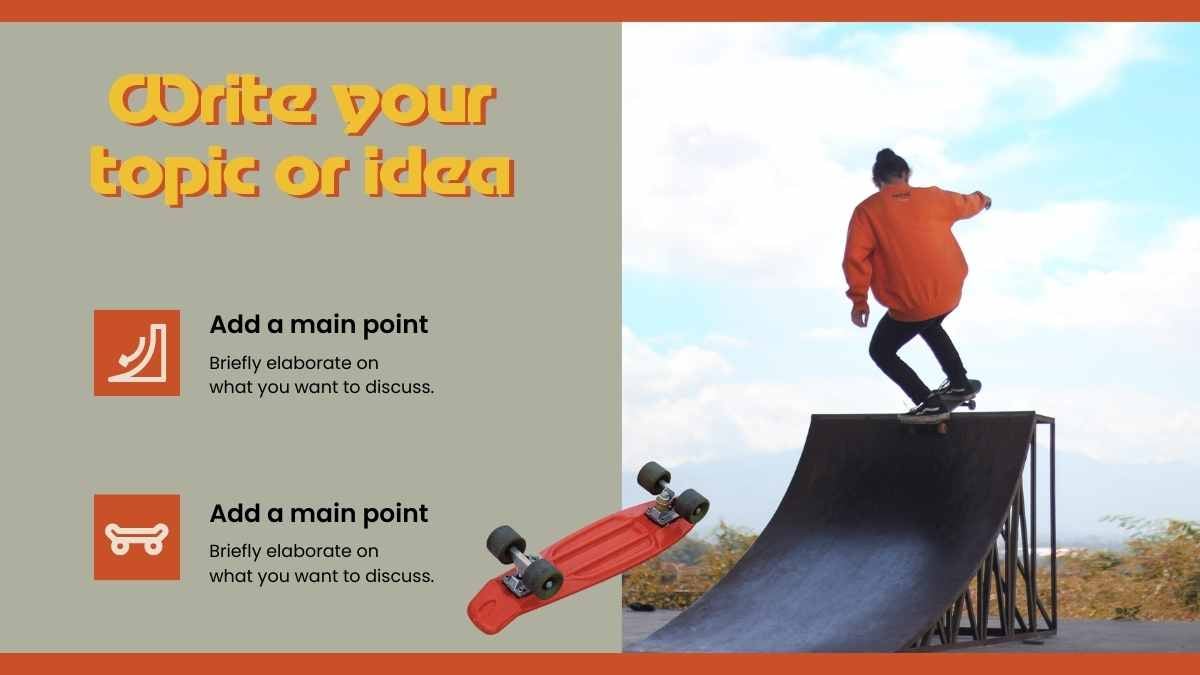 90s Retro Orange School Skate Club Slides - slide 14