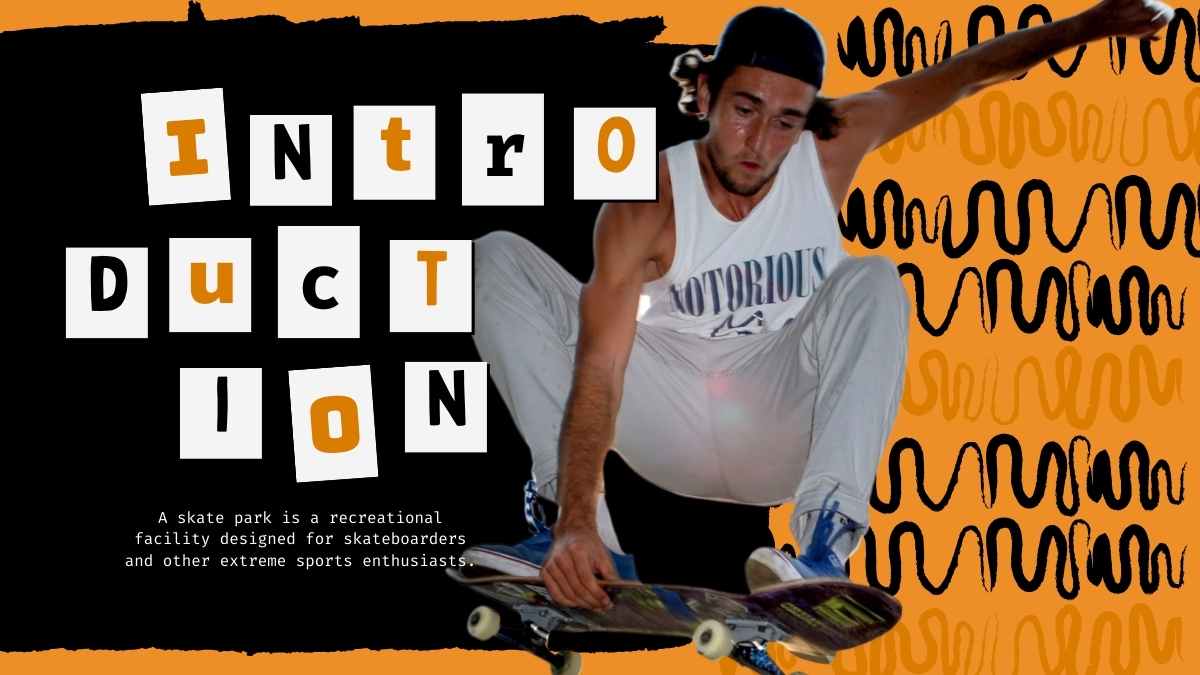 Apresentação Criativa de Skate dos Anos 90 - deslizar 4