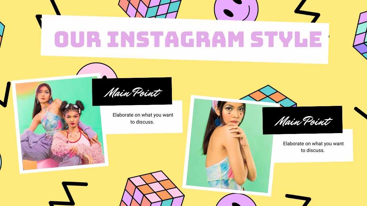 Plantillas para Instagram con Vibras de los 90s - diapositiva 6