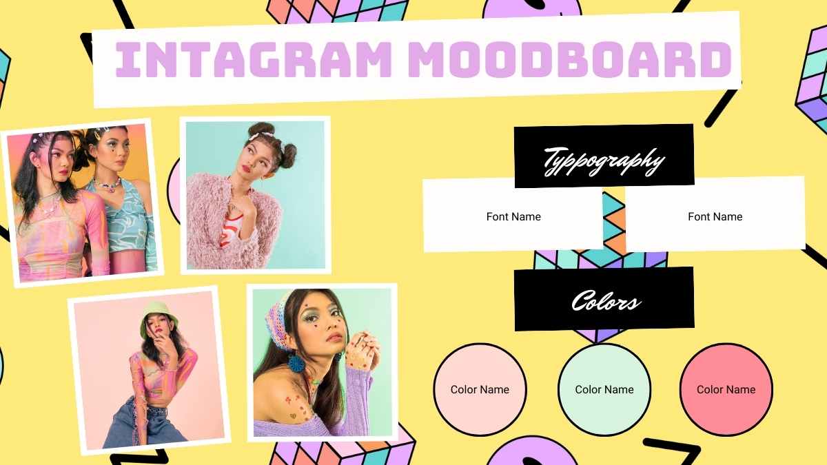 90s Vibes Instagram Planner Slides - slide 7